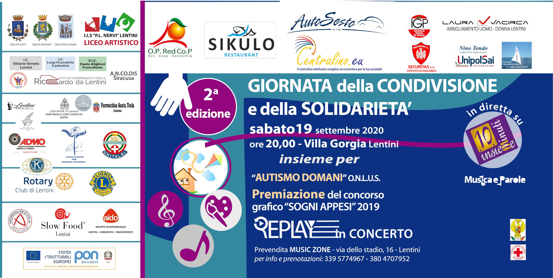 Centralino.eu sponsor dell'evento "Giornata della condivisione e della solidarietà"